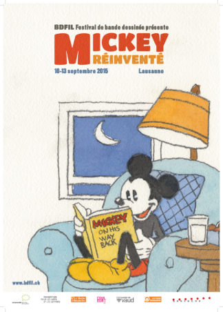 Affiche Spéciale 2015 - Mickey réinventé par Cosey (sans logos)