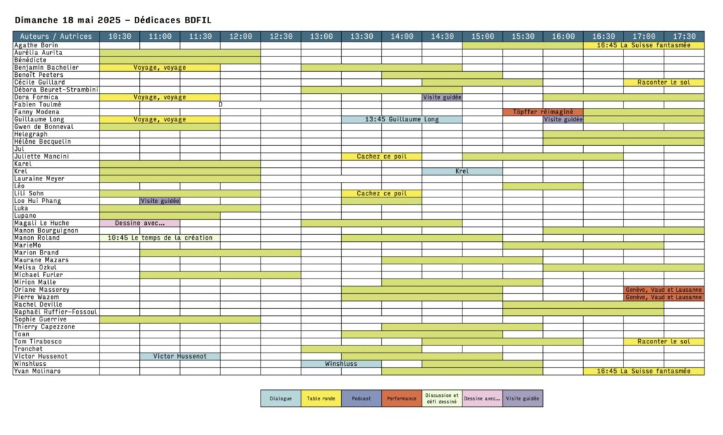 Dédicaces du 18 mai