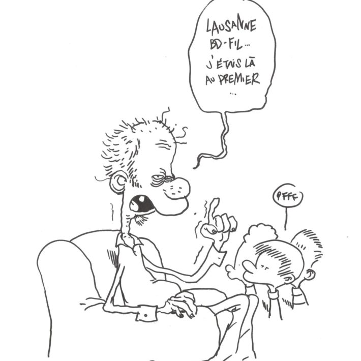 Dessin pour BDFIL 2005 © Zep, BDFIL