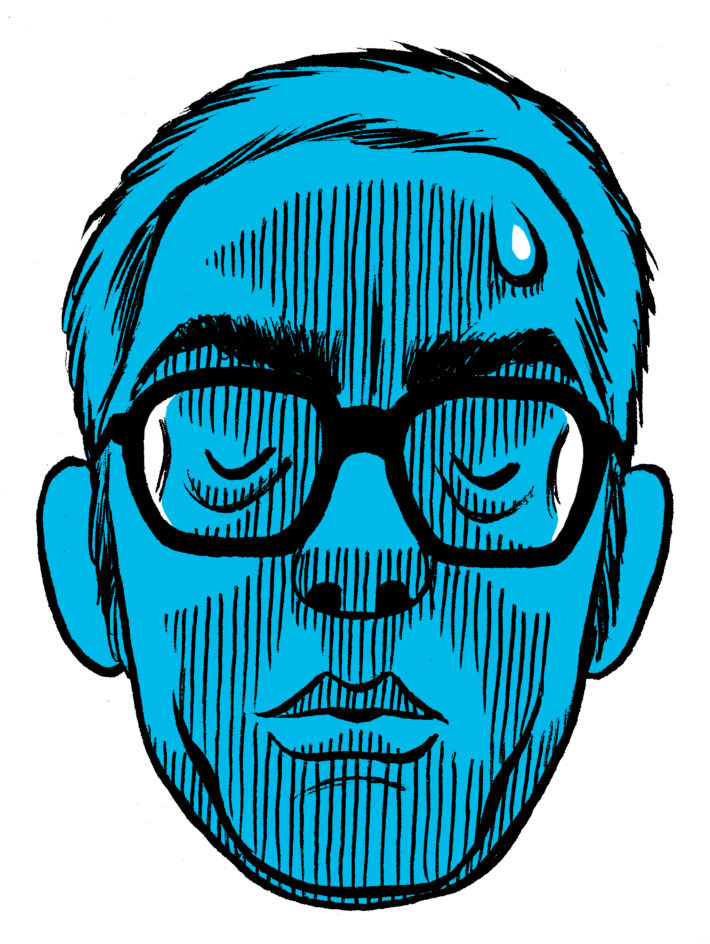 Frederik Peeters Autoprotrait