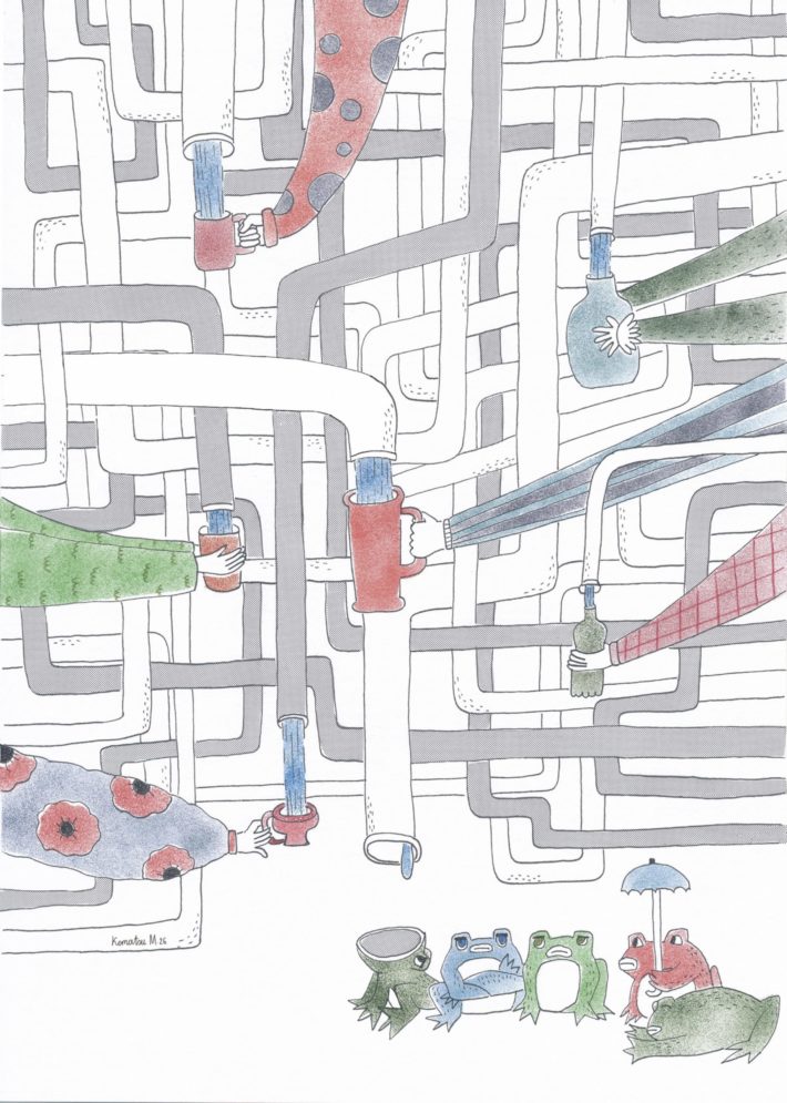 Maria Komatsu, pour BDFIL 2026. Lauréate du Prix BDFIL-Caran d’Ache 2025