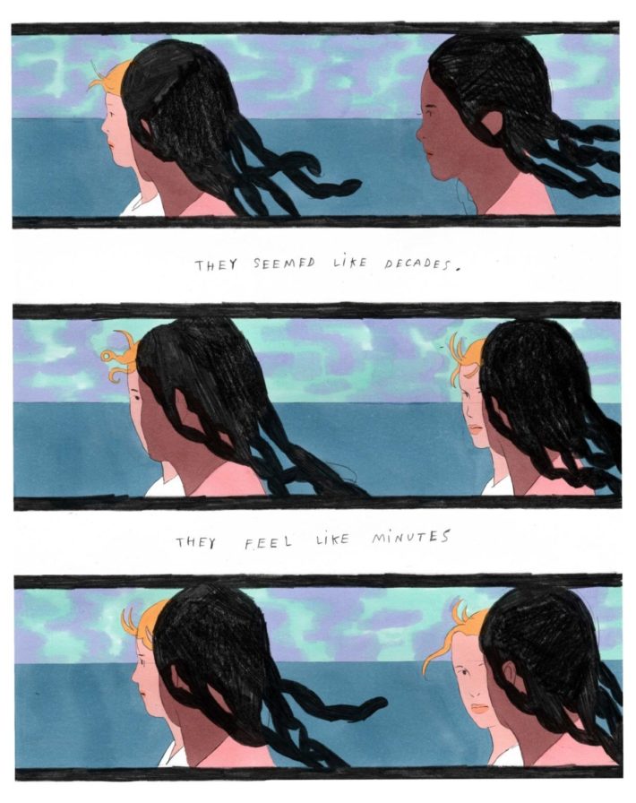 © Melek Zertal, Together, Colorama Print, 2020